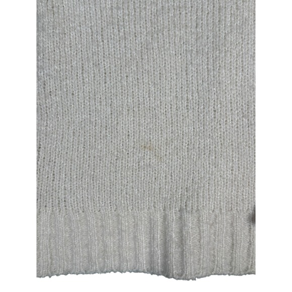 J Crew Cream Knit Button Front Cardigan Sweater 80 Acrylic 20 Wool - Picture 7 of 7